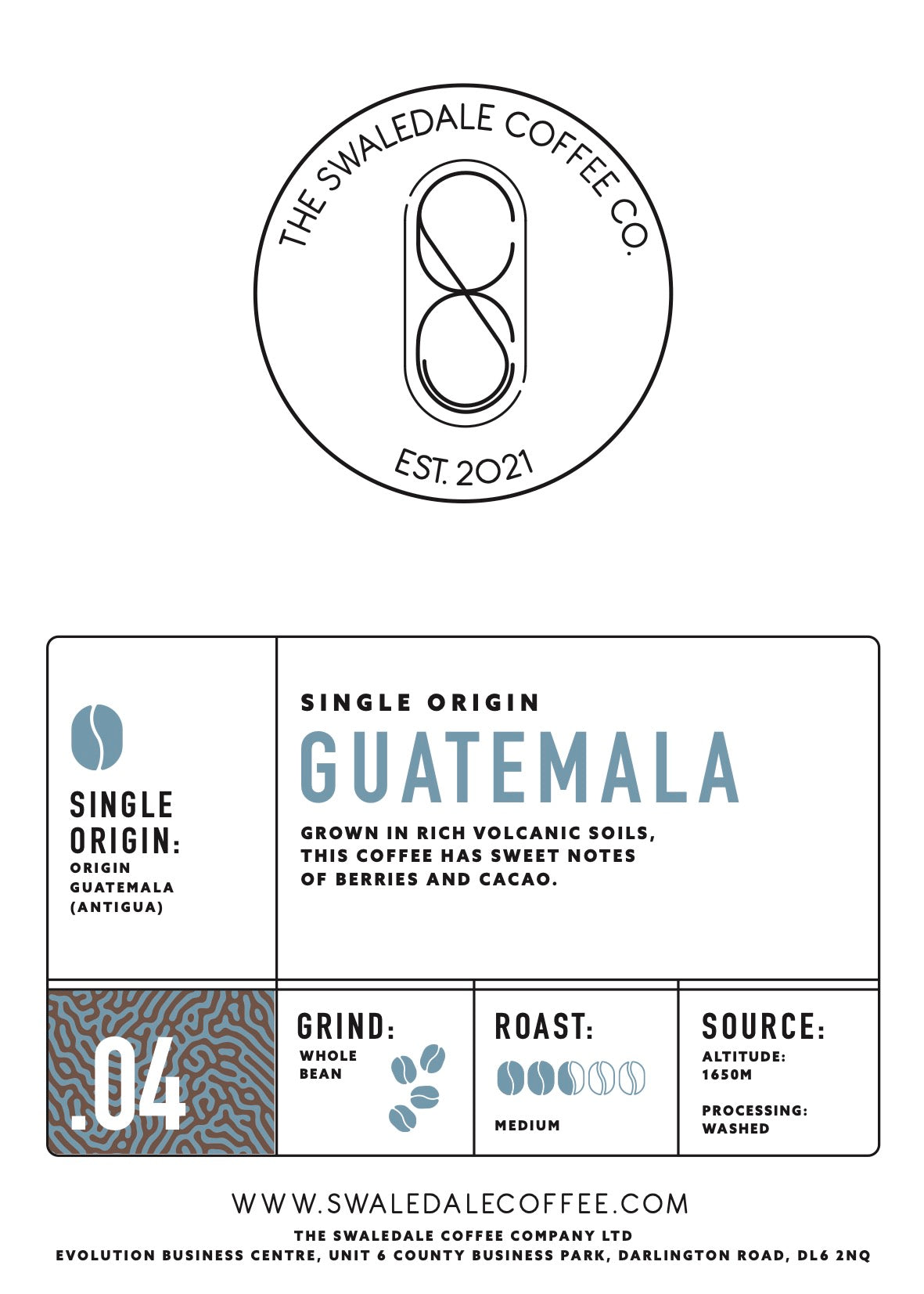 Swaledale Single Origin - Guatemala - Swaledalecoffee