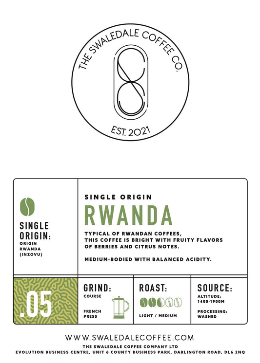 05 - Swaledale Single Origin - Rwanda - Swaledalecoffee